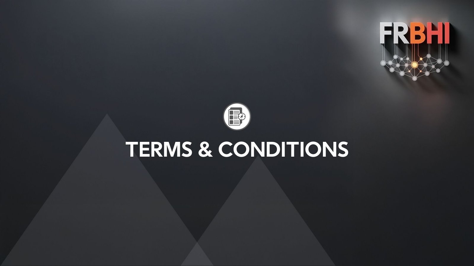 Term & Conditions